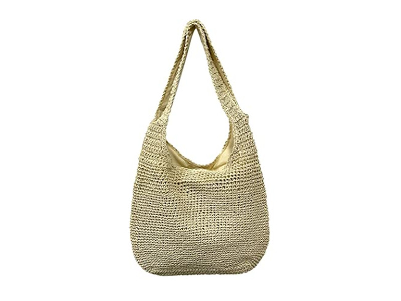 Милая летняя сумка, соломенная рыболовная сеть, сумки с искусственным жемчугом, голубой клатч с цветком