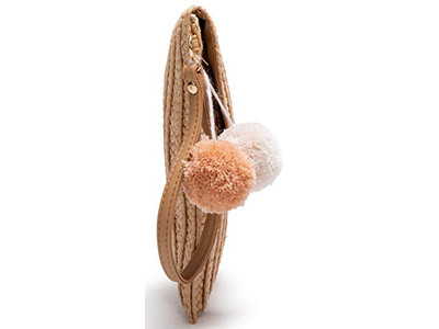 Цилиндрическая соломенная сумка Зеленая лошадь Женские сумки Легкая сетчатая пляжная сумка