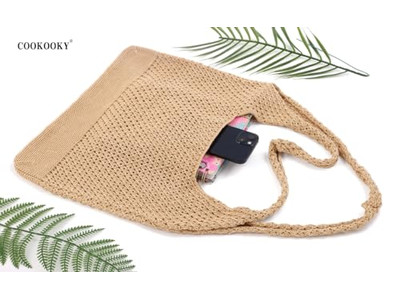 Соломенные сумки Свободная сумка Кайт ПУ Солома Поездки Ткань Полоса Плетение Лимон Подарок