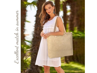 Дешевая соломенная сумка-тоут Искусственная На заказ Полукруглая