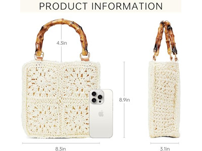 Детская соломенная сумка-ведро Веселый летний кошелек Модный рюкзак Высокое качество