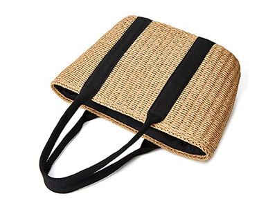 Детские соломенные сумки, сумка-полумесяц, ручная, настраиваемая