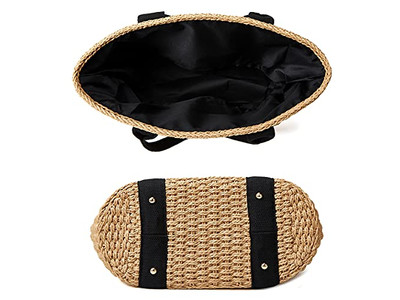 Детские соломенные сумки, сумка-полумесяц, ручная, настраиваемая