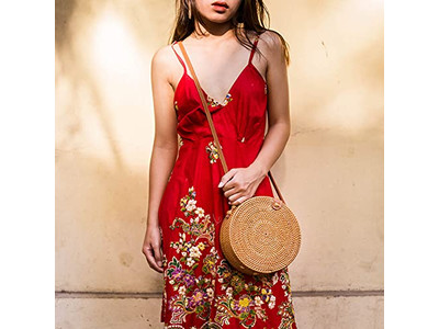 Детская соломенная сумка ручной работы, плетеная, Индонезия, изолированная, пляжная