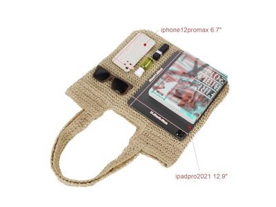 Минималистичная соломенная сумка, новые трендовые сумки с длинным ремнем, замком и цепочкой, инновация Мексика