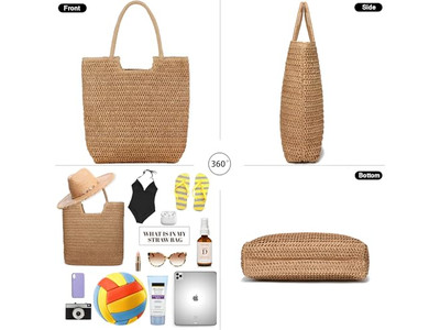 Соломенная сумка с ручками в руках, кисточки, вьетнамский носитель, элегантный набор шляп, держатель сумок